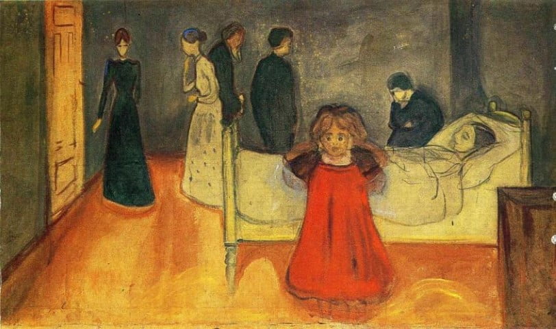 Edvard Munch, Ölü Anne Ve Çocuk