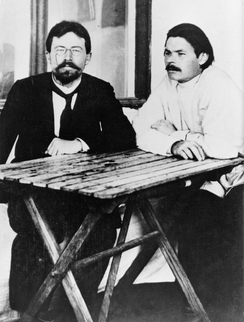 Anton Çehov ve Maksim Gorki